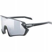 Okulary rowerowe Uvex Sportstyle 231 2.0 - grey black matt/mirror silver