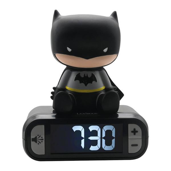 Zegar budzik z lampką Batman Lexibook zdjęcie 1