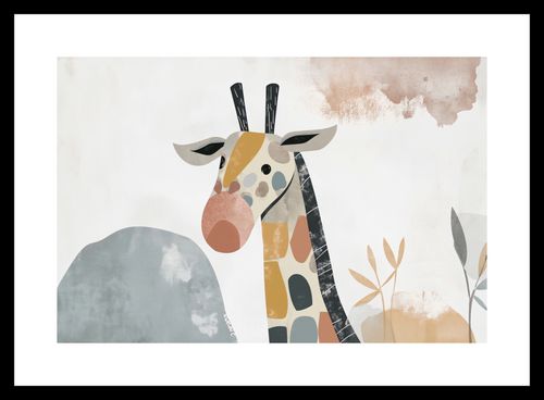 Plakat 30x20cm Żyrafa Bambino na Arena.pl