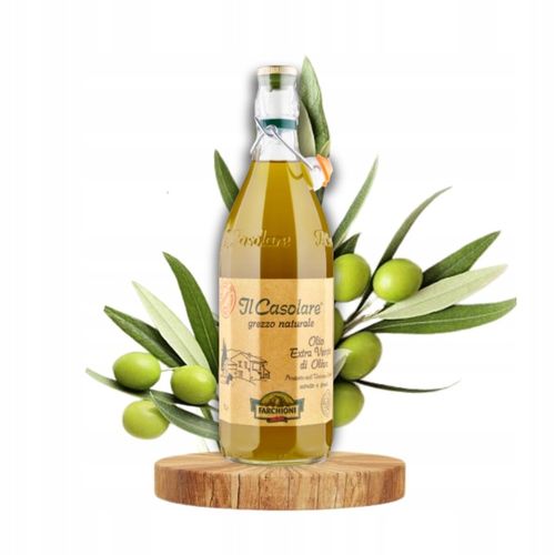 Oliwa Extra Virgin NIEFILTROWANA 1L FARCHIONI data przydatności 04.06.2027 na Arena.pl