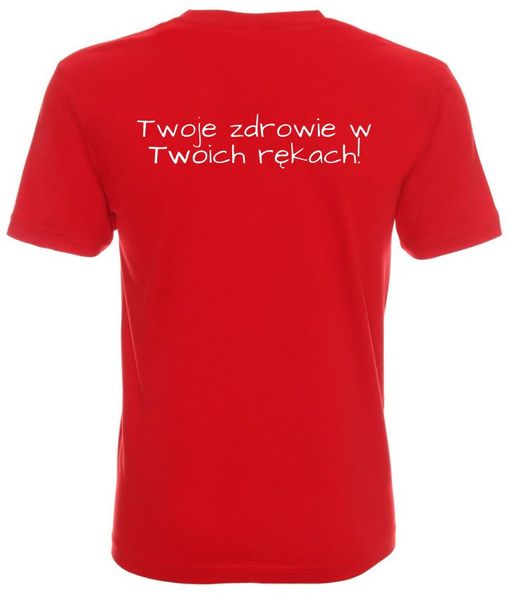 .Koszulka męska czerwona Haretski. zdjęcie 1