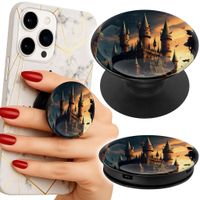Uchwyt do telefonu Popsocket na palce/stojak DLA FANA MAGII RÓŻDŻKA ZAMEK