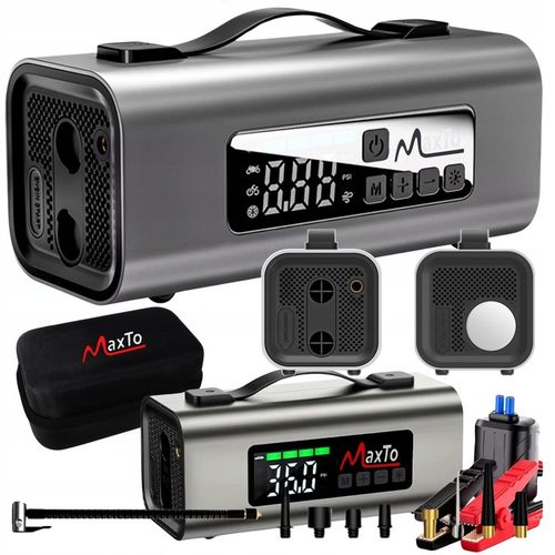 Jump Starter Booster Kompresor Samochodowy Dmuchawa Powerbank na Arena.pl