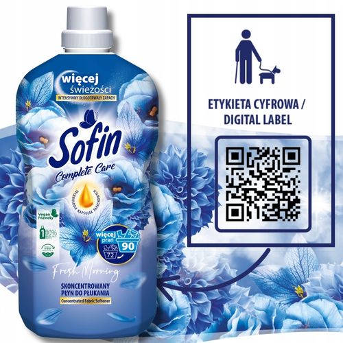 Sofin Płyn do Płukania Tkanin Mix 360pr 1,8l x5szt na Arena.pl