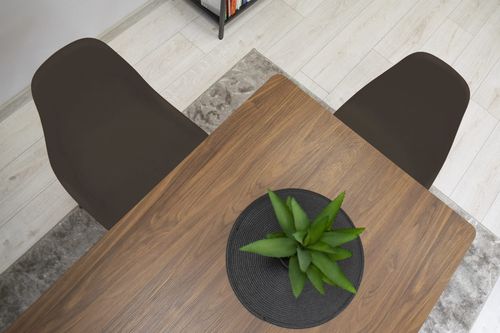 Krzesło OSAKA kawa / nogi czarne x 2 na Arena.pl