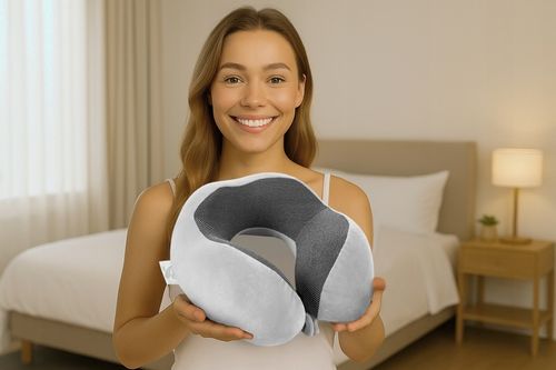 PODUSZKA PODRÓŻNA TURYSTYCZNA NA SZYJĘ ZAGŁÓWEK DO SAMOCHODU MEMORY na Arena.pl