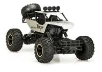 Samochód Zdalnie Sterowany na Pilota RC Rock Crawler 1:12 4WD Metal Srebrny
