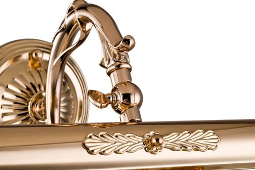 Lampa ścienna oświetleniowa do obrazów Picasso PIC114-02-G złote na Arena.pl