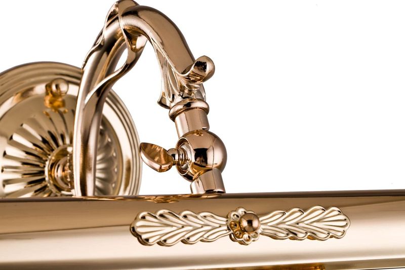 Lampa ścienna oświetleniowa do obrazów Picasso PIC114-02-G złote zdjęcie 3