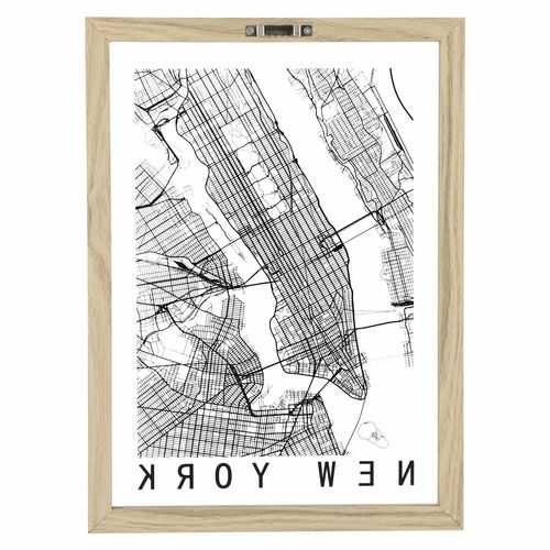 Obraz Mapa New York na Arena.pl