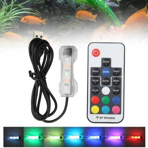ŚWIETLÓWKA LED RGB AKWARIUM PILOT 6 CM na Arena.pl