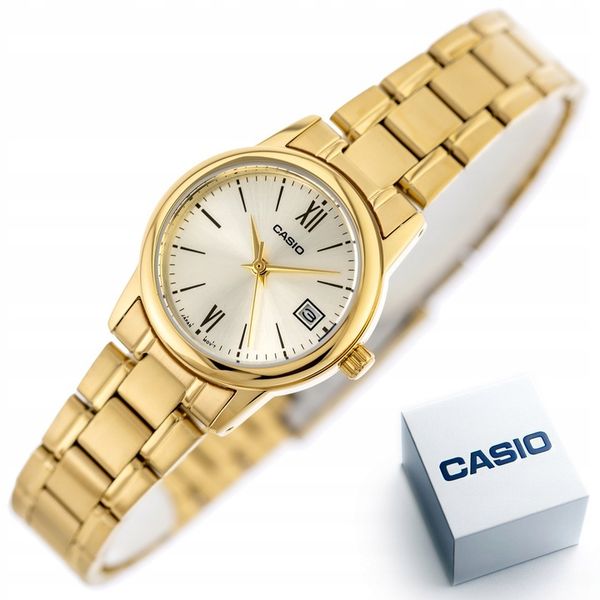 ZEGAREK DAMSKI CASIO LTP-V002G-9B3 + BOX +GRAWER zdjęcie 2