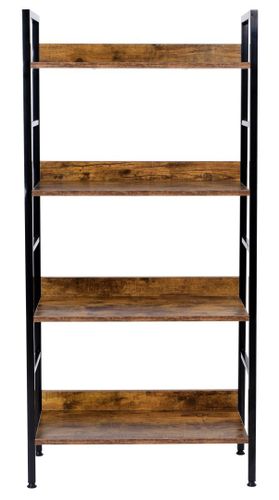 Regał industrialny loft Varberg czarny na Arena.pl