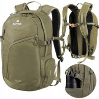 ALPINUS PLECAK TURYSTYCZNY TREKKINGOWY SPORTOWY MIEJSKI LEKKI LECCO 25L