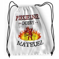 Plecak Sportowy Szkolny Dla Mateusza Syna Dziecka Z Nadrukiem Ze Zdjęciem