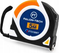 Falon-Tech Miara zwijana 5 m x 19 mm z magnesem FT519WT