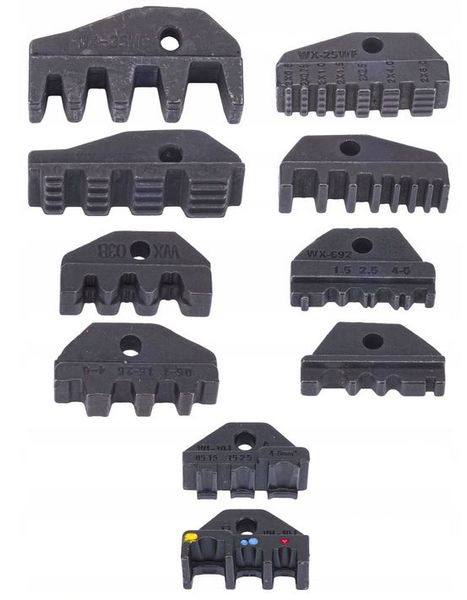 ZACISKARKA DO KONEKTORÓW 5 MATRYC 10-35 MM + ŚCIĄGACZ DO IZOLACJI PM-ZDK-8T zdjęcie 4