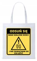 Dla Mamy Mamusi Prezent Torba Eco Biała Shopper Z Nadrukiem Ze Zdjęciem
