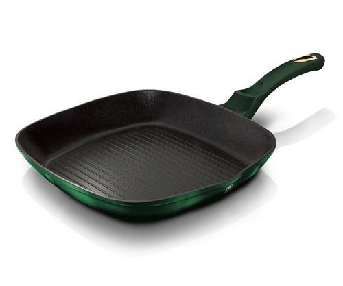 patelnia tytanowa grillowa berlinger haus 28cm bh-6050 emerald na Arena.pl