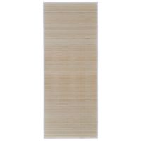 Naturalny, prostokątny dywan bambusowy, 120 x 180 cm