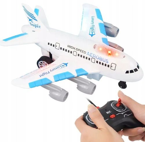 SAMOLOT PASAŻERSKI ZDALNIE STEROWANY RC + PILOT na Arena.pl