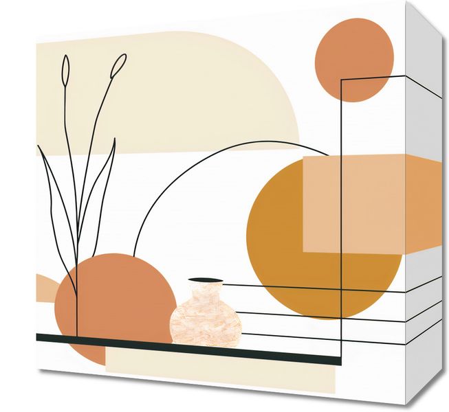 Obraz 30x30cm Terrakotowy Krzyk zdjęcie 1