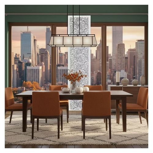 Firanka a'la panel Biały Homer szerokość 60 cm DomoweTekstylia | WN744H 061 na Arena.pl