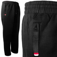 Spodnie męskie dresowe proste klasyczne dresy grube zamek 5XL DUŻE 100