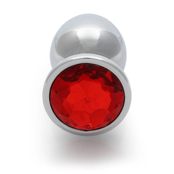 Round Gem Butt Plug - Large zdjęcie 7