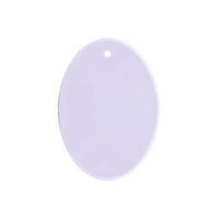 Zawieszka plastikowa owal Sublimacja Termotransfer