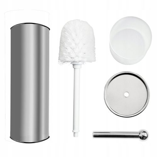 STOJAK UCHWYT NA PAPIER + SZCZOTKA DO WC ZESTAW STABILNY WYTRZYMAŁY MODNY na Arena.pl