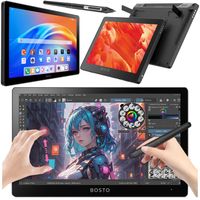 BOSTO A5 Tablet graficzny EKRANOWY 15,6" 2w1 ANDROID 15,6" DOTYK przenośny
