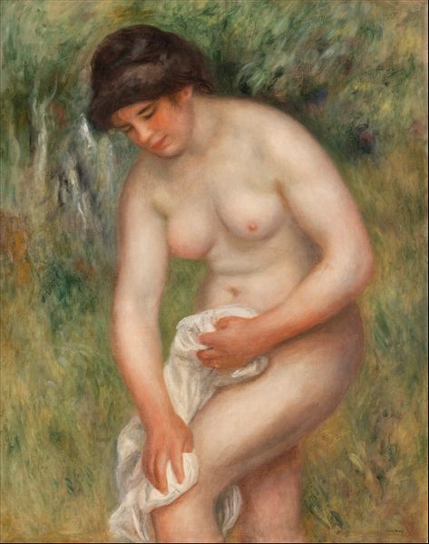 Bather Drying Herself, Pierre-Auguste Renoir - plakat 59,4x84,1 cm zdjęcie 1