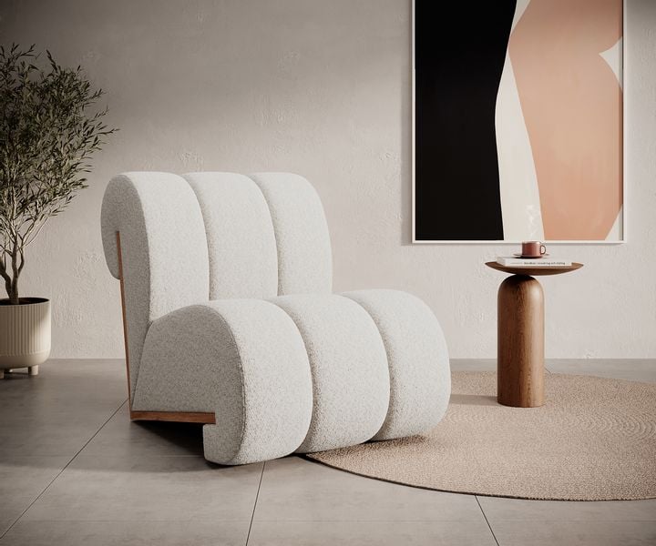 Nowoczesny fotel MONA zdjęcie 1