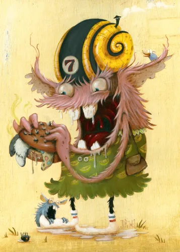 Puzzle 1000 elementów. Zozoville. Śmieciowe jedzenie na Arena.pl