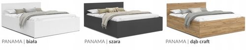 Łóżko 140x200 stelaż + materac PANAMA DM na Arena.pl