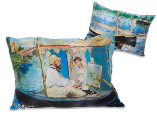 Poduszka z wypełnieniem/suwak - E. Manet (CARMANI) na Arena.pl