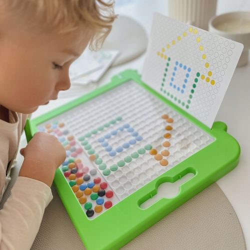 TABLICA MAGNETYCZNA MagPad MONTESSORI DINOZAUR DINOBOARD MAGNETYCZNE WOOPIE na Arena.pl