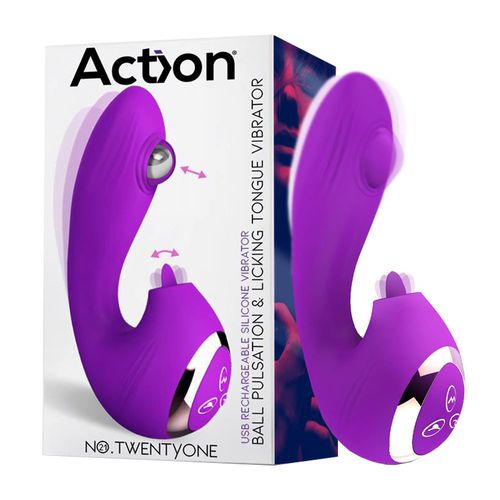 wibrator stymulujący z kulką no. twentyone vibrator na Arena.pl