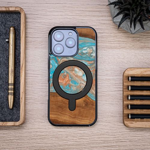 etui bewood unique do iphone 16 pro - planets - saturn z magsafe na Arena.pl