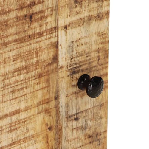 Szafka ścienna do łazienki, 38x33x48 cm, lite drewno mango na Arena.pl