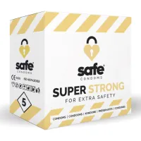 safe super strong prezerwatywy lateksowe wzmocnione 5 szt. 53 mm