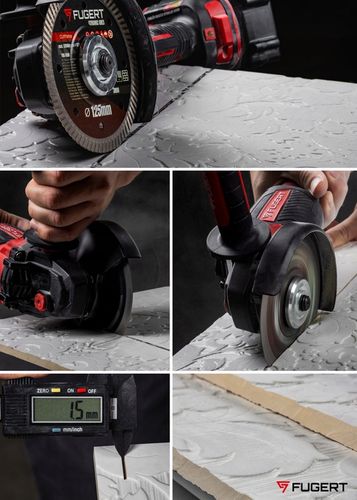 TARCZA DIAMENTOWA DO CIĘCIA GRESU PŁYTEK CERAMIKI 125 MM PRECYZYJNA na Arena.pl