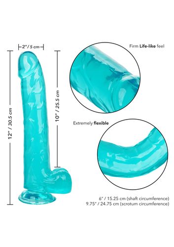 Queen Size Dong 10 Inch Blue na Arena.pl