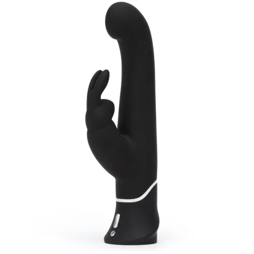 happy rabbit g-spot stroker black - silikonowy model z funkcją rotacji na Arena.pl