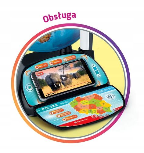 GLOBUS INTERAKTYWNY DIGITAL CLEMENTONI 50848 na Arena.pl