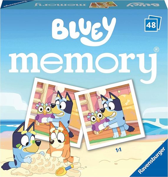 RAVENSBURGER Bluey Memory Gra pamięciowa zdjęcie 2