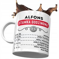 Dla Alfonsa Kubek Na Urodziny Imieniny Na Prezent Z Nadrukiem Ze Zdjęciem