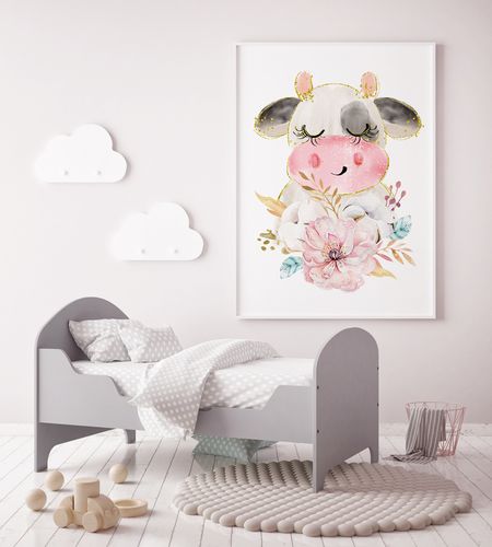 Plakat krowa, krówka plakaty do pokoju dziecka 70x100 cm na Arena.pl