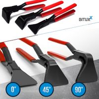 17630 Szczypce cęgi blacharskie do blachy dekarskie zestaw 3sz-0,45,90